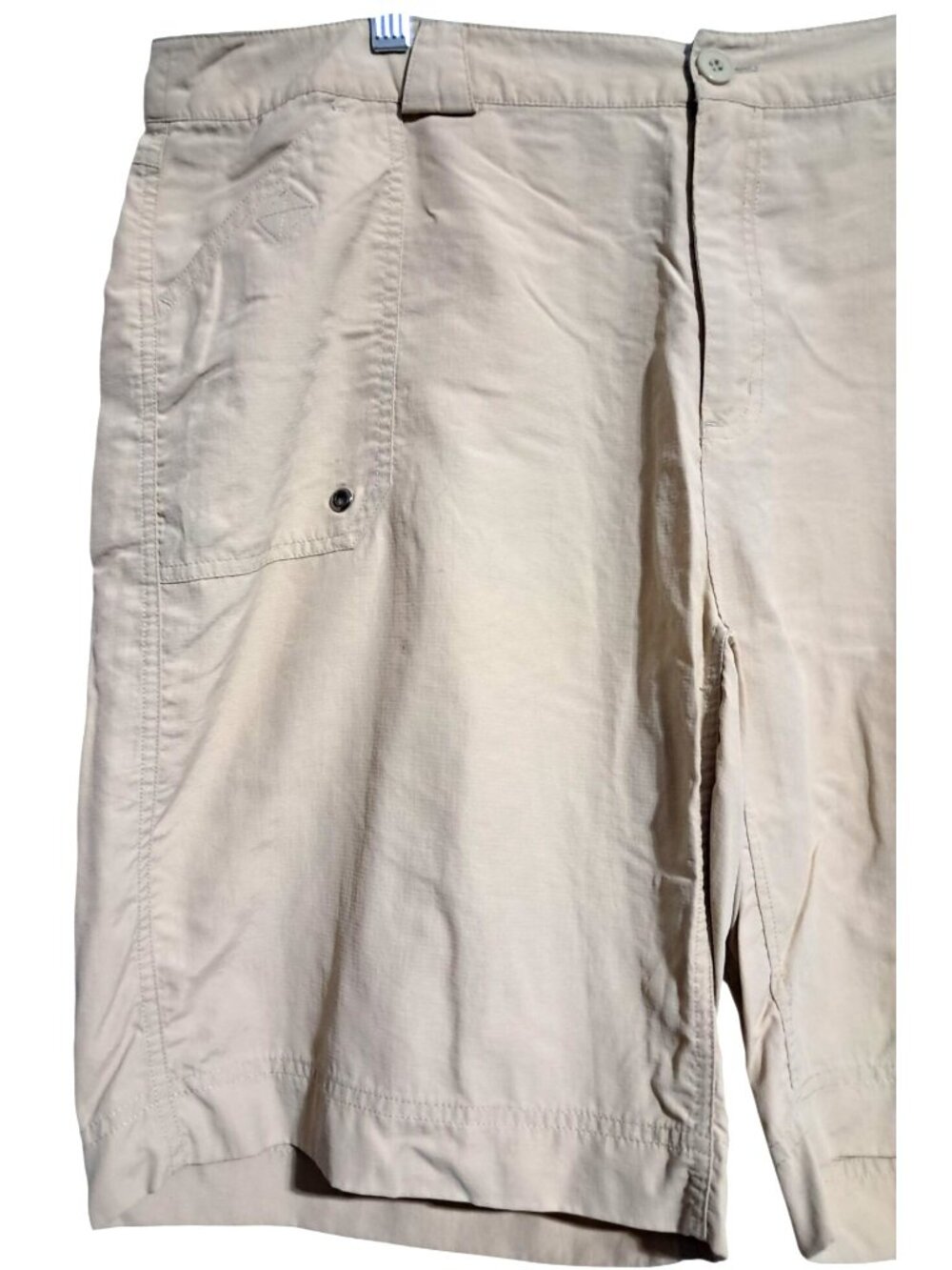 Alpine Design Nylon Cargo Shorts Womens Size 14 Tan Casual Lightweight Outdoor H - Picture 5 of 7
